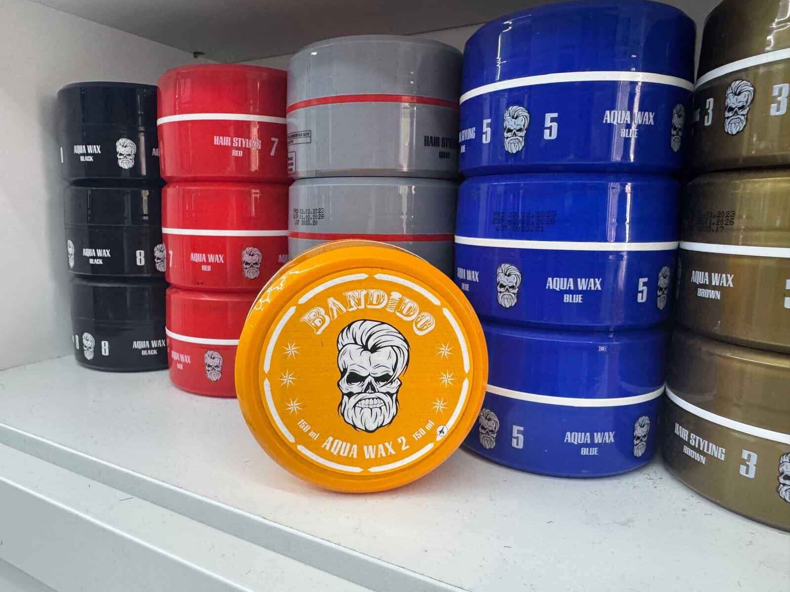 Potten wax en gel in alle kleuren
